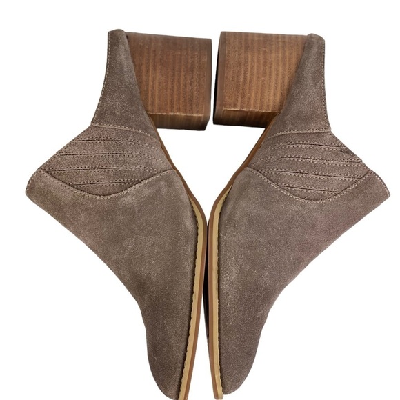 Seychelles Block Heel Suede Mules - Picture 3 of 8